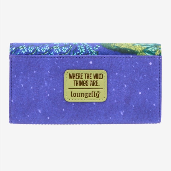 Loungefly Wild Things Blue Wallet - Picture 3 of 4